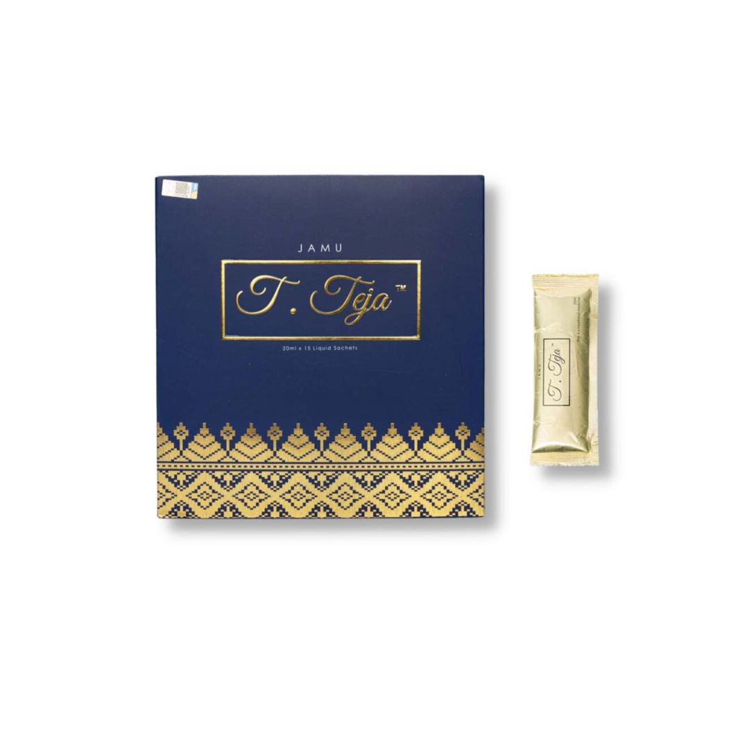 Jamu Tun Teja 15 sachets product packaging