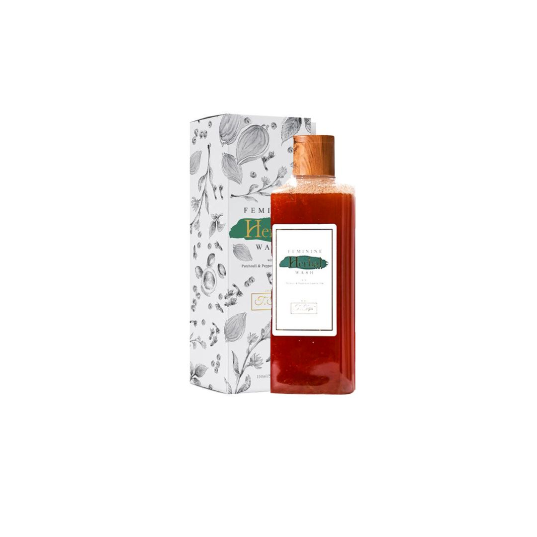 Feminine Herbal Wash 150 millilitres product packaging